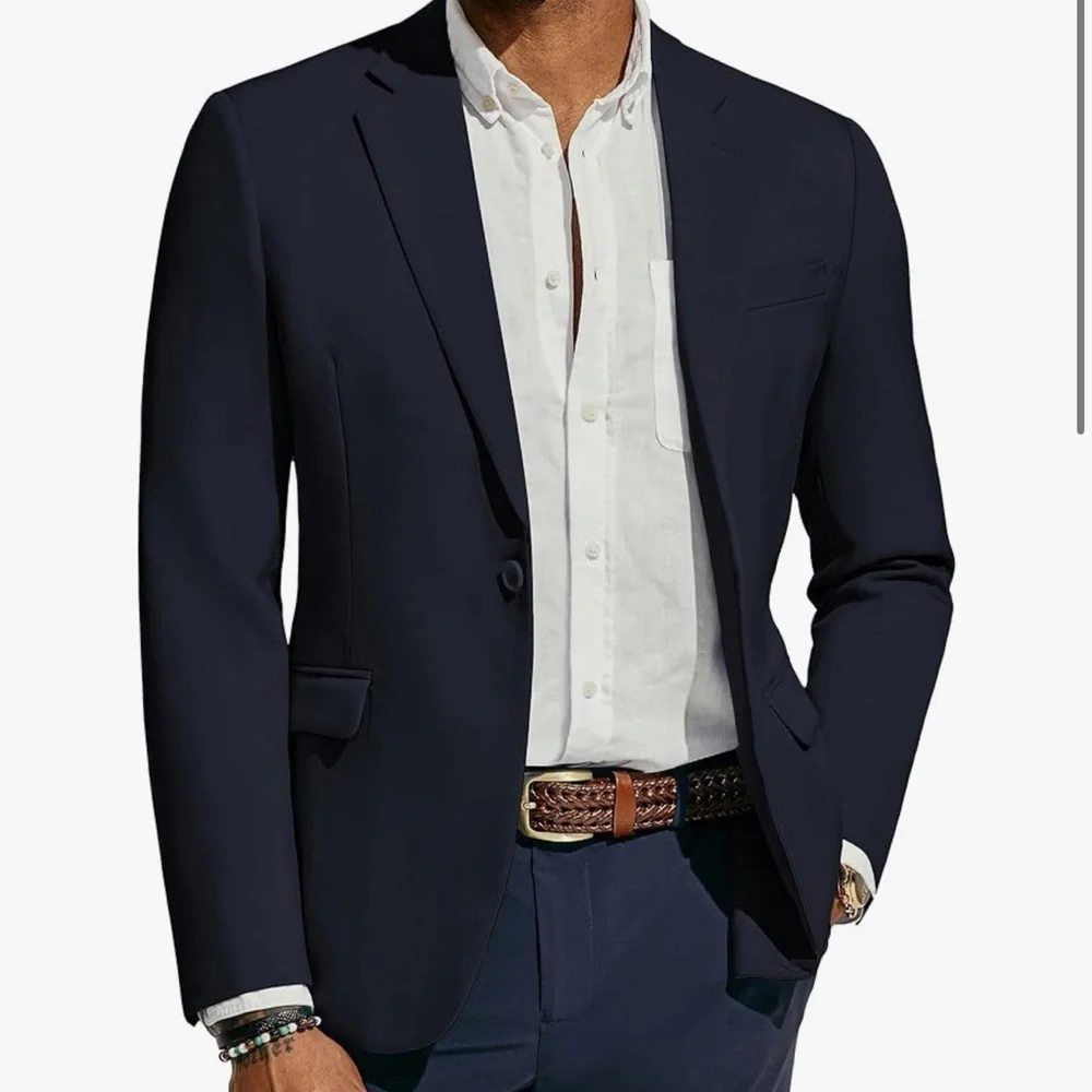 PAUL JONES Mens Blazer Lightweight Casual Two Buttons Suit M